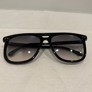 ISABEL MARANT  59mm Gradient Aviator Sunglasses - black